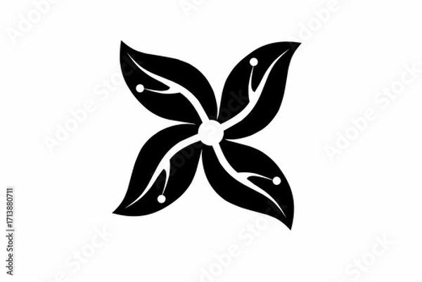 Obraz vector illustration of an abstract flower