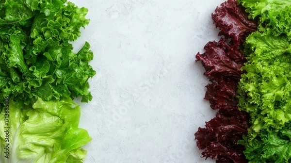 Fototapeta Vertical Garden with Composting Compartments for Growing Fresh Lettuce Varieties