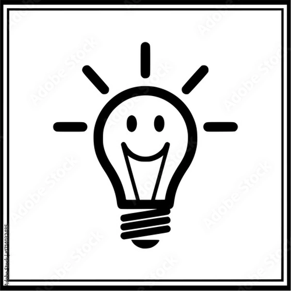 Obraz Positive Thinking Icon
