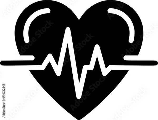 Obraz Heart Monitoring Icon
