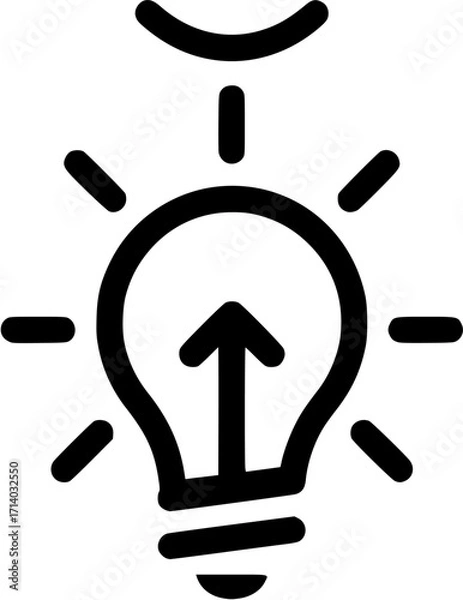Obraz Positive Thinking Icon
