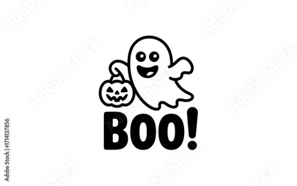 Obraz vector illustration of a vector pumpkin 