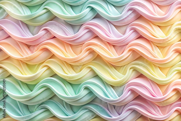 Obraz abstract colorful background with waves