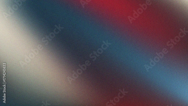 Fototapeta Vibrant abstract background with grainy texture and multicolored gradient diagonal stripes