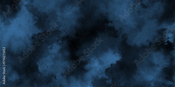 Fototapeta  Creative vintage light sky blue background with various clouds and fogg, watercolor scraped grungy background, blue sky clouds for background blue sunny sky with white clouds,