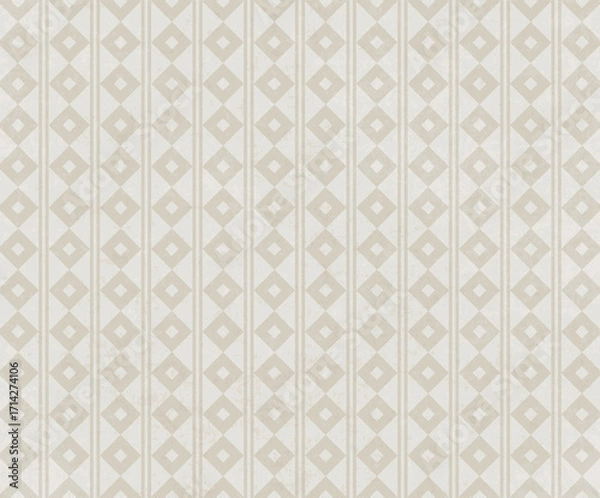 Fototapeta 白い和柄の和紙テクスチャ背景素材