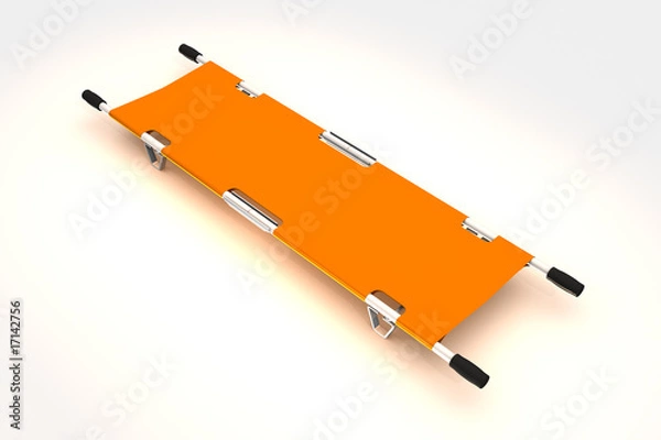 Fototapeta emergency  stretcher