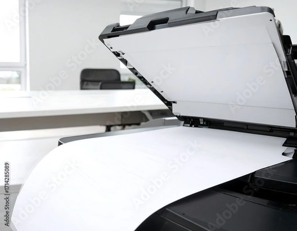 Fototapeta Office printer in use