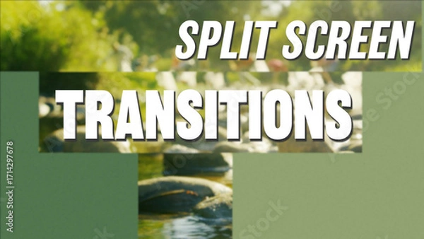 Fototapeta Split Screen Transitions 03