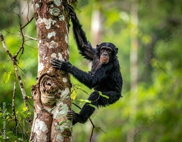 Fototapeta ボノボ　Generated image