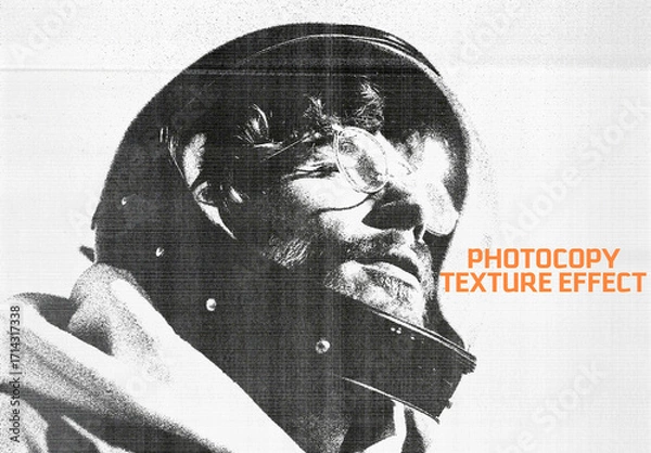 Obraz Photocopy Texture Effect