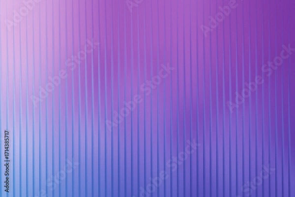 Fototapeta Illustration of a captivating display of vertical lines in shades of blue and purple, creating a visually appealing background with a sense of depth and modern aesthetic