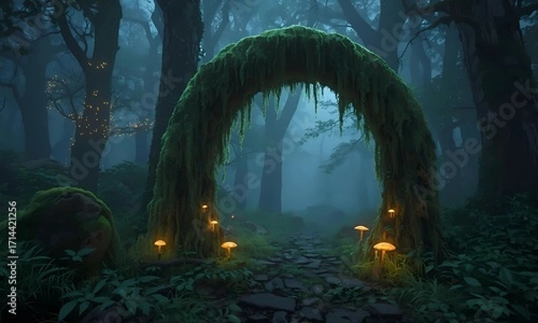 Fototapeta Dreamlike Forest Gateway