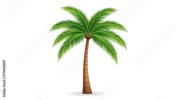 Obraz Illustration of a palm tree