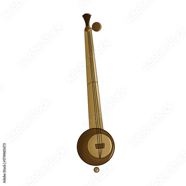 Obraz plucked musical instruments