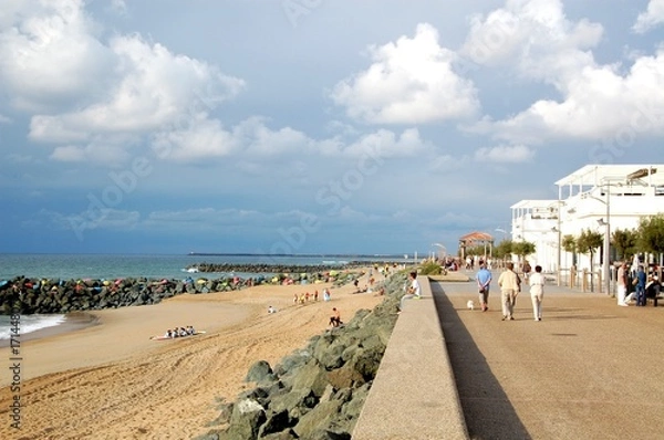Obraz plage d'anglet