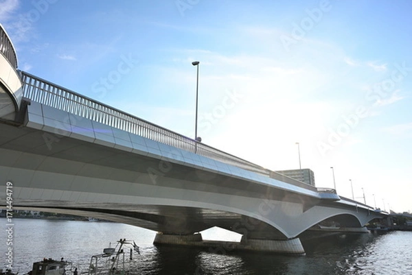 Fototapeta 柳都大橋（新潟県）
