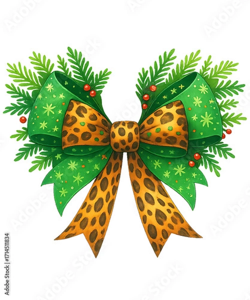 Fototapeta Wild Evergreen Delight