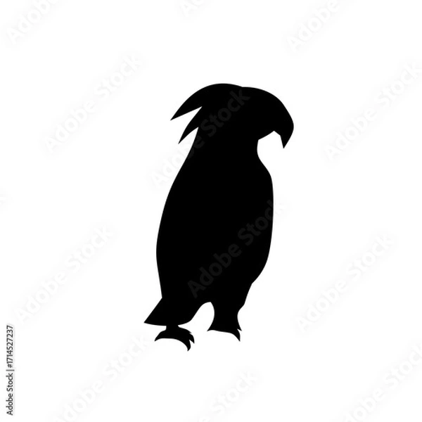 Obraz Silhouette of a Parrot 