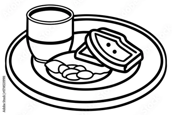 Fototapeta fish and chips