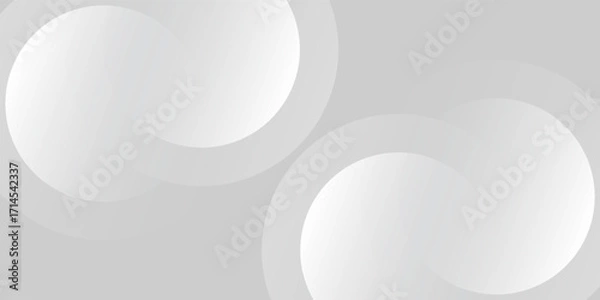 Fototapeta Minimalist banner background, pastel colorful, pink and yellow gradations. Circle effect style geometric, abstract background.