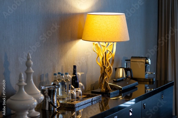 Obraz modern homes interior design and decorating