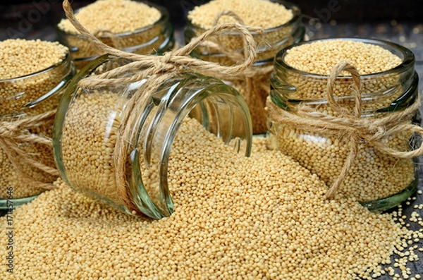 Obraz amaranth on table