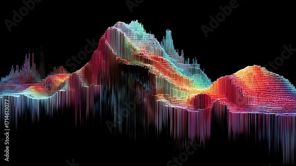 Fototapeta Abstract colorful design
