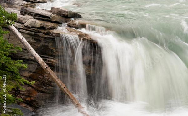 Obraz Athabasca Falls Detail