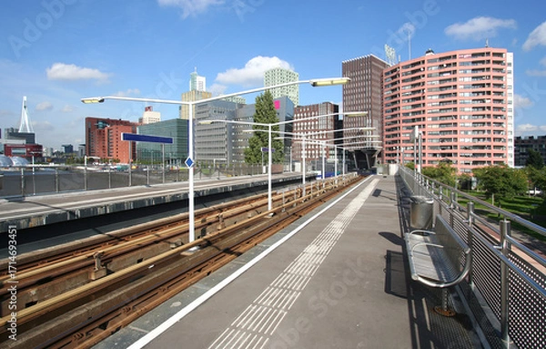 Obraz Rotterdam Metro Station