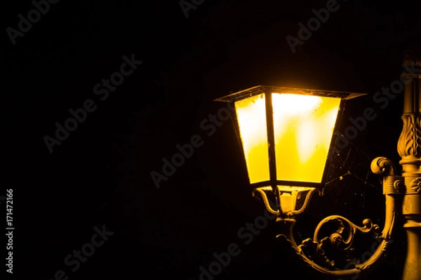 Fototapeta straßenlaterne