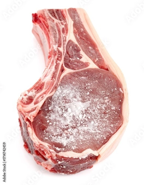 Fototapeta Raw meat chop