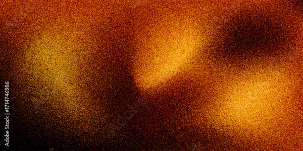 Fototapeta Gold wall texture background with shiny yellow foil effect. Glossy light reflections create a vibrant, luxurious feel, perfect for elegant golden paper or premium wallpaper designs. High quality image