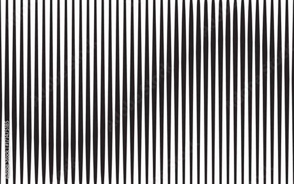 Obraz optical art abstract background wave design black and white