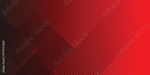 Fototapeta Modern dark red black white line abstract background for presentation design template. Vector illustration for corporate, business, wedding, talks