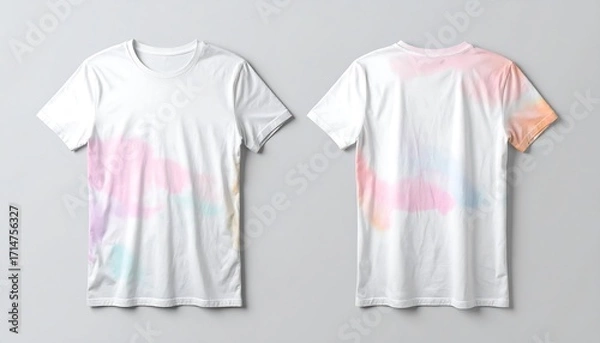 Fototapeta Two blank t-shirts