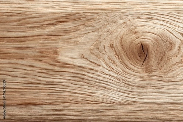 Fototapeta Close-Up of Natural Wood Grain with Unique Knot Patterns and Texture