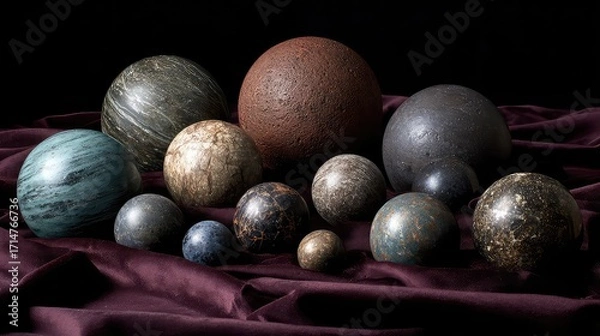 Fototapeta chocolate easter eggs