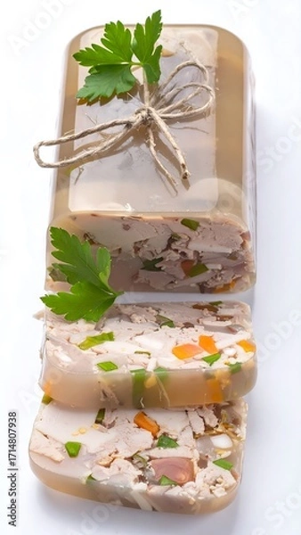 Obraz Sliced aspic