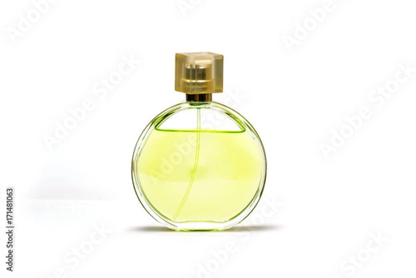 Obraz A bottle for perfume on a white background
