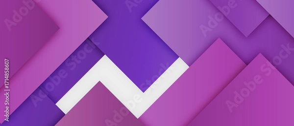 Fototapeta Abstract geometric paper texture background