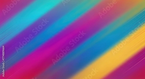 Fototapeta Vibrant Diagonal Color Gradient Abstract Background