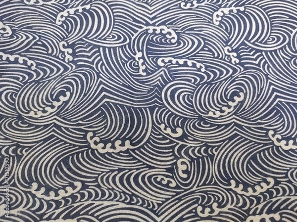 Obraz abstract seamless pattern with waves