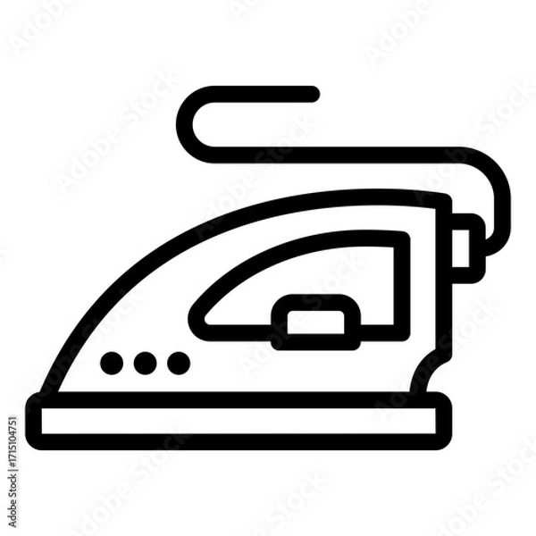 Obraz iron icon