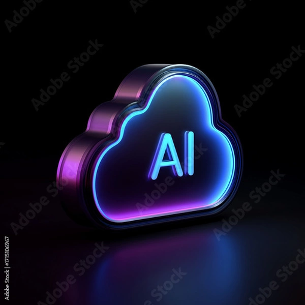 Fototapeta AI, artificial intelligence