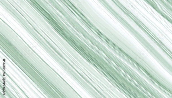 Obraz Abstract Green and White Diagonal Marble Texture