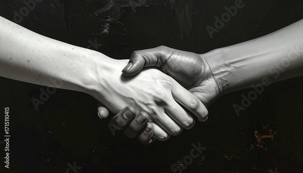 Fototapeta Achromatic Accord: Unity in Diversity