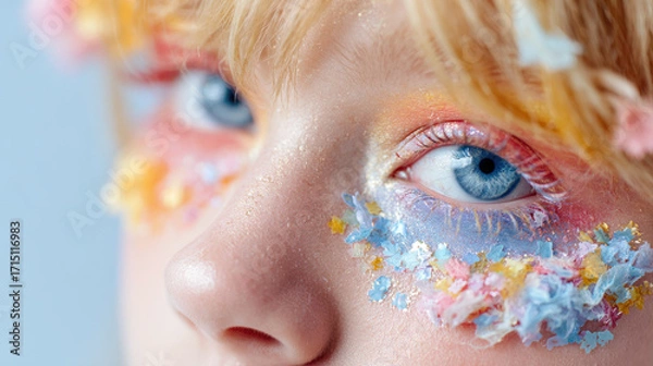 Obraz ai narrating fairy tale with deep emotions essence of magic through expressive eyes