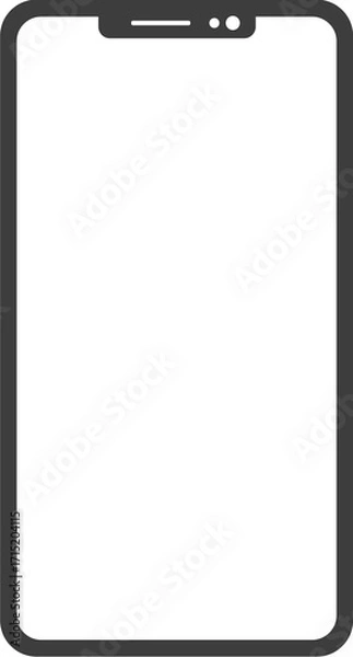 Fototapeta スマホ画面_素材