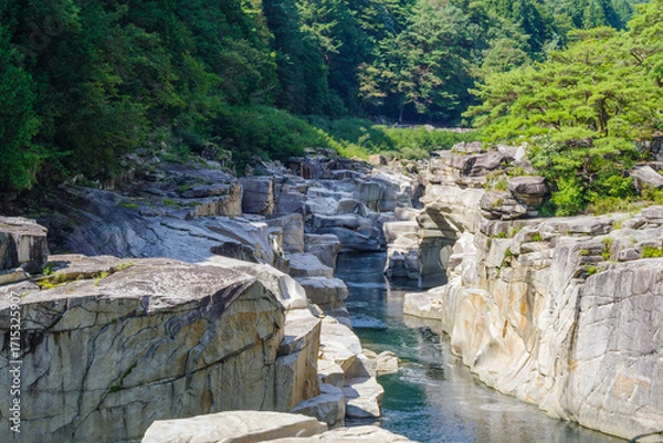 Obraz 寝覚の床（長野県木曽郡上松町）